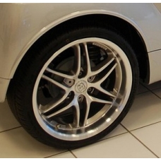 smart car BRABUS 15/17" Monoblock VII alloy wheel and tire set